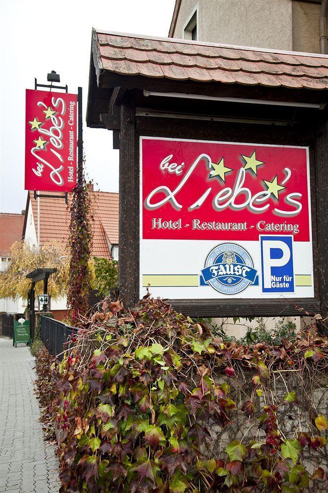 Hotel Bei Liebe'S Erlenbach am Main Exteriör bild
